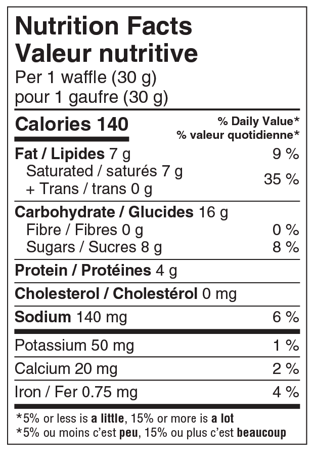 Näak Energy Waffle - Vanilla