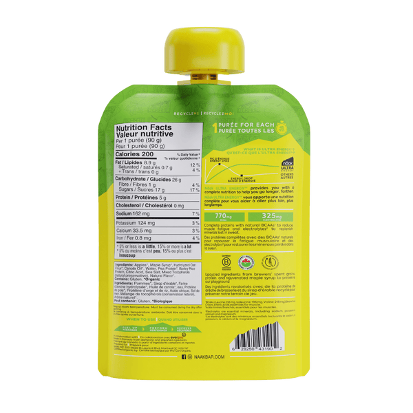 Näak Energy Puree - Apple & Maple Syrup