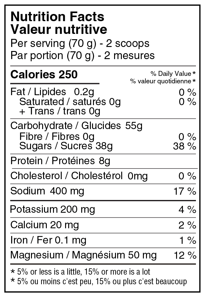 Näak Energy Drink Mix - Neutral (700g)