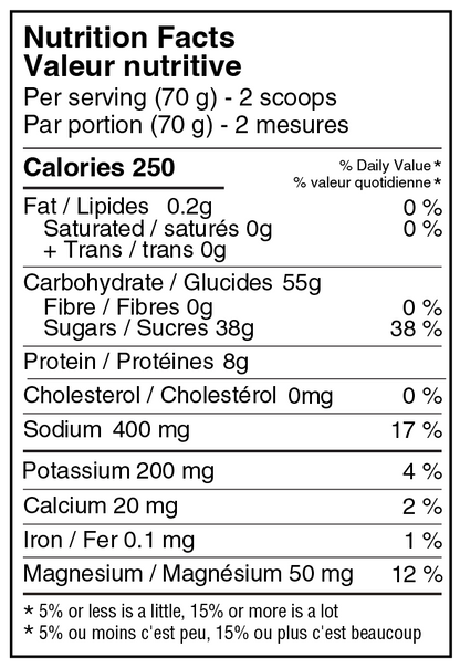 Näak Energy Drink Mix - Neutral (700g)