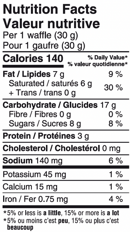 Näak Energy Waffle - Chocolate (12 Waffles)