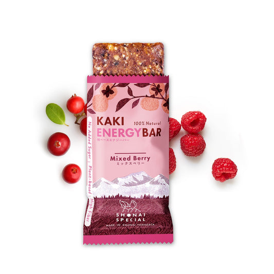 Shonai Special Kaki Energy Bar - Mixed Berry (12 Bars)