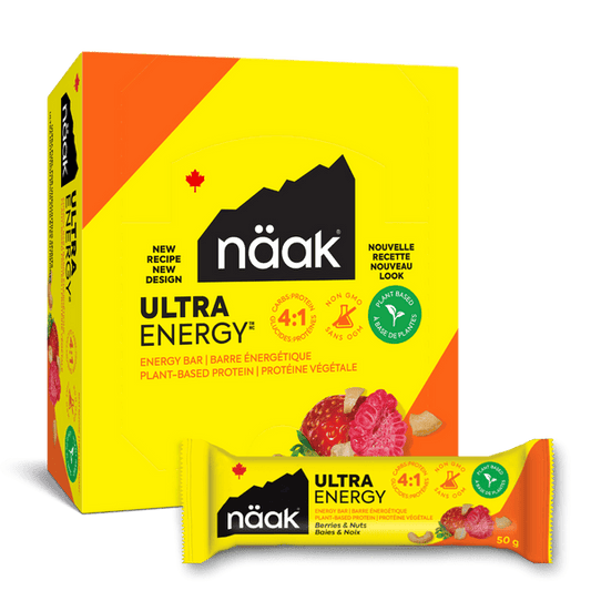 Näak Energy Bar - Berries & Nuts (12 Bars)