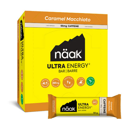 Näak Energy Bar - Caramel Macchiato (12 Bars)