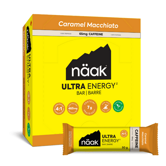 Näak Energy Bar - Caramel Macchiato (12 Bars)