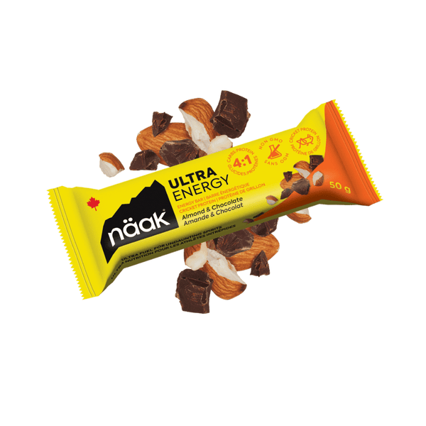 Näak Energy Bar - Almond & Chocolate (12 Bars)