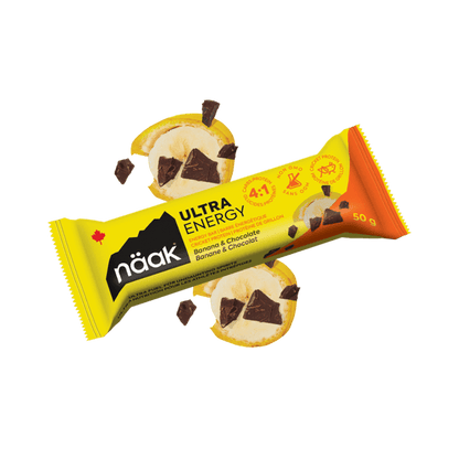 Näak Energy Bar - Banana & Chocolate (12 Bars)