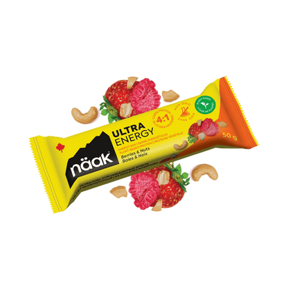 Näak Energy Bar - Berries & Nuts (12 Bars)