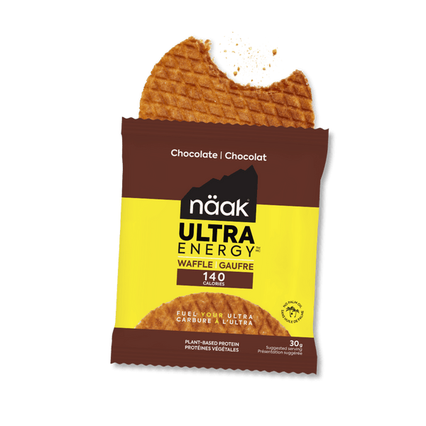 Näak Energy Waffle - Chocolate (12 Waffles)