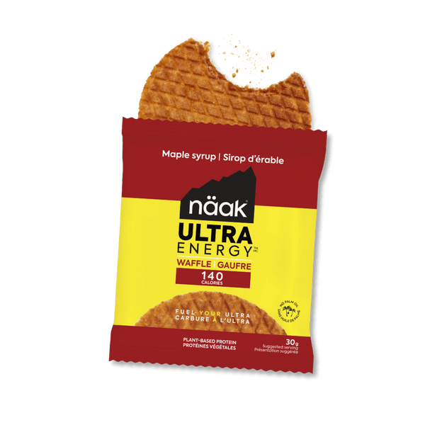 Näak Energy Waffle - Maple Syrup (12 Waffles)