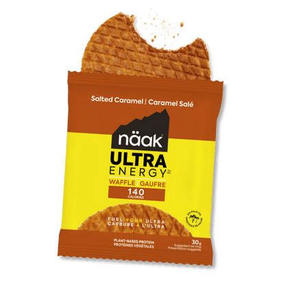 Näak Energy Waffle - Salted Caramel (12 Waffles)