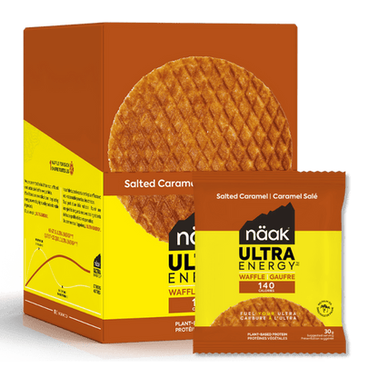 Näak Energy Waffle - Salted Caramel (12 Waffles)