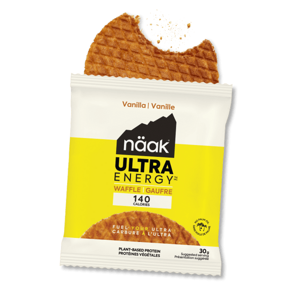 Näak Energy Waffle - Vanilla (12 Waffles)