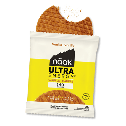 Näak Energy Waffle - Vanilla (12 Waffles)